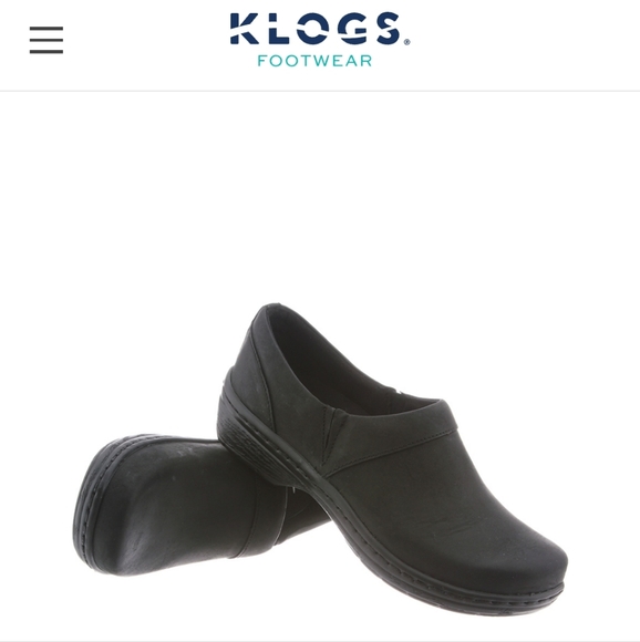 Klogs Mission Black Smooth Leather Size 6 1/2 - Picture 11 of 12